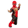 Red-Black-Gold - Side - Spider-Man Boys Deluxe Iron Spider Costume