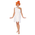 White - Front - The Flintstones Womens-Ladies Wilma Flintstone Costume
