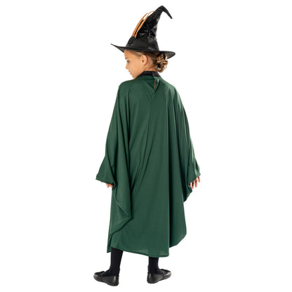 Green - Back - Harry Potter Childrens-Kids Professor McGonagall Costume