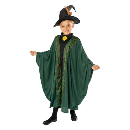 Green - Side - Harry Potter Childrens-Kids Professor McGonagall Costume
