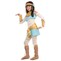Gold-Blue-White - Front - Bristol Novelty Girls Egyptian Ista Mummy Costume