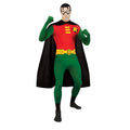 Red-Green-Black - Front - DC Comics Mens Robin Bodysuit
