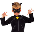 Black - Back - Miraculous Lady Bug Childrens-Kids Cat Noir Costume
