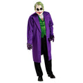 Purple-Green - Back - Batman: The Dark Knight Mens Deluxe The Joker Costume