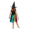 Multicoloured - Back - Barbie Girls Witch Costume Dress