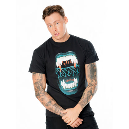 Black - Pack Shot - The Lost Boys Unisex Adult Hanging Vintage T-Shirt