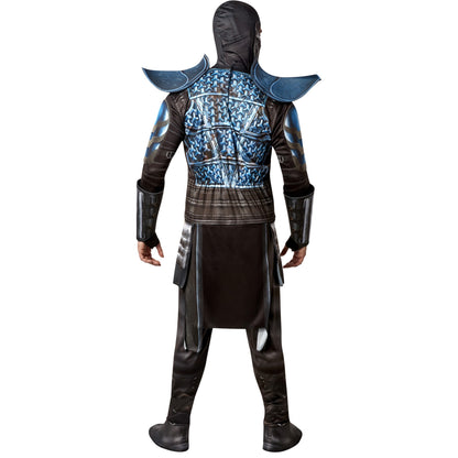 Black-Blue - Back - Mortal Kombat Unisex Adult Zero Costume