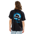 Black - Back - Back To The Future Unisex Adult Back Print T-Shirt