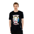 Black - Back - Harley Quinn Unisex Adult Puddin´ Anime T-Shirt