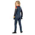 Navy Blue-Red-Gold - Back - Captain Marvel Childrens-Kids Costume