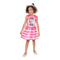 Pink-White - Front - Gabby´s Dollhouse Girls Pandy Paws Costume