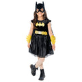 Black-Yellow - Front - Batman Girls Refresh Core Batgirl Costume