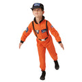Orange-Black - Front - Rubies Boys Astronaut Costume