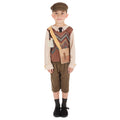 Multicoloured - Front - Bristol Novelty Childrens-Boys Evacuee Schoolboy Costume