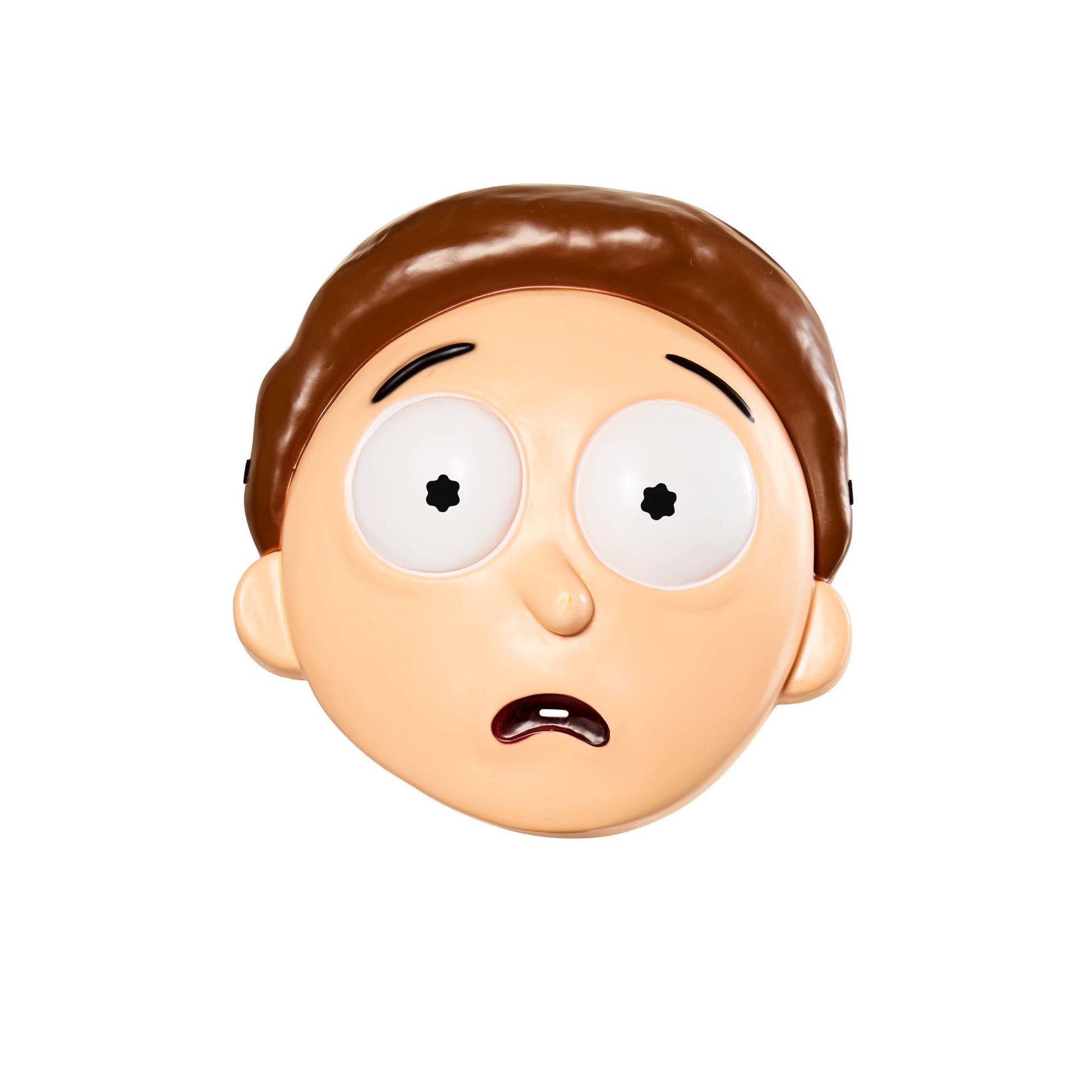 Cream-Brown-White - Front - Rick And Morty Vacuform Mask
