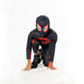 Black-Red - Back - Spider-Man: Into The Spider-Verse Childrens-Kids Deluxe Costume