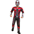 Red-Black-Silver - Front - Ant-Man Childrens-Kids Deluxe Costume