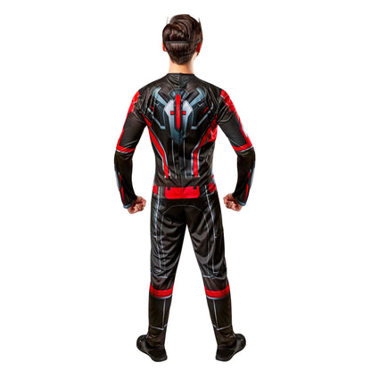 Red-Black-Silver - Back - Ant-Man Mens Digital Print Costume