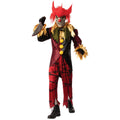 Red-Black - Front - Bristol Novelty Unisex Adult Crazy Clown Costume