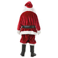 Red-White - Back - Bristol Novelty Mens Santa Claus Costume