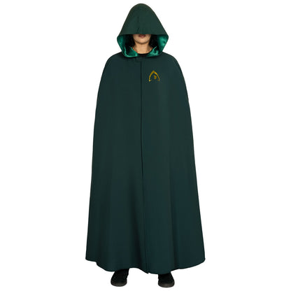 Green - Front - The Traitors Unisex Adult Cloak Costume Robe