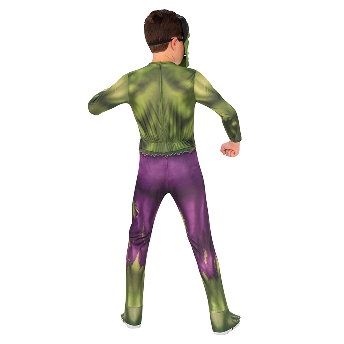 Green-Purple - Lifestyle - The Avengers Childrens-Kids Deluxe Hulk Costume