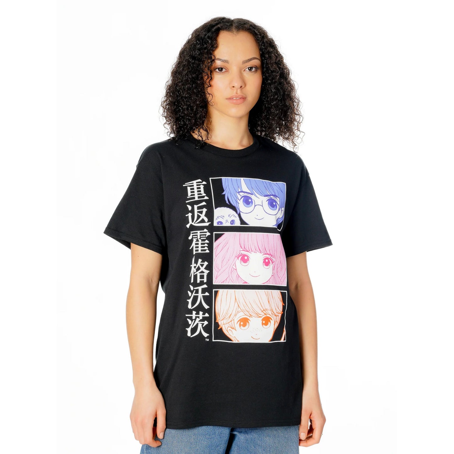 Black - Back - Harry Potter Unisex Adult Anime Hogwarts T-Shirt