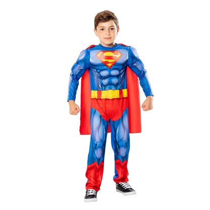 Blue-Red - Front - Superman Childrens-Kids Costume