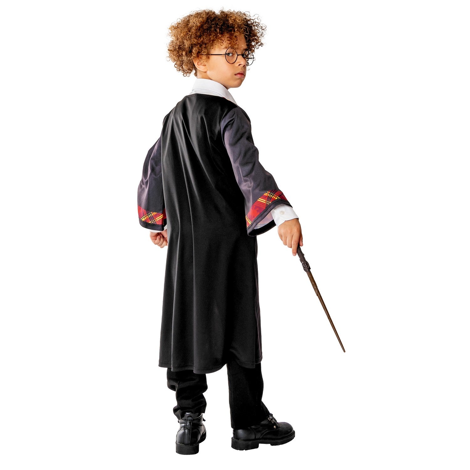 Black - Back - Harry Potter Childrens-Kids Gryffindor Tunic