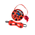 Red-Black - Front - Miraculous Lady Bug Accessories Set