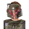 Green-Maroon - Front - Star Wars Boys Boba Fett Mask