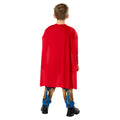 Blue-Black-Red - Back - Thor: Love And Thunder Childrens-Kids Deluxe Costume Top & Bottoms