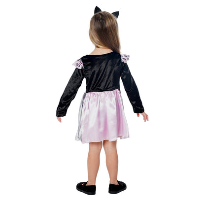 Black-Purple - Back - Bristol Novelty Toddler Cat Costume Set