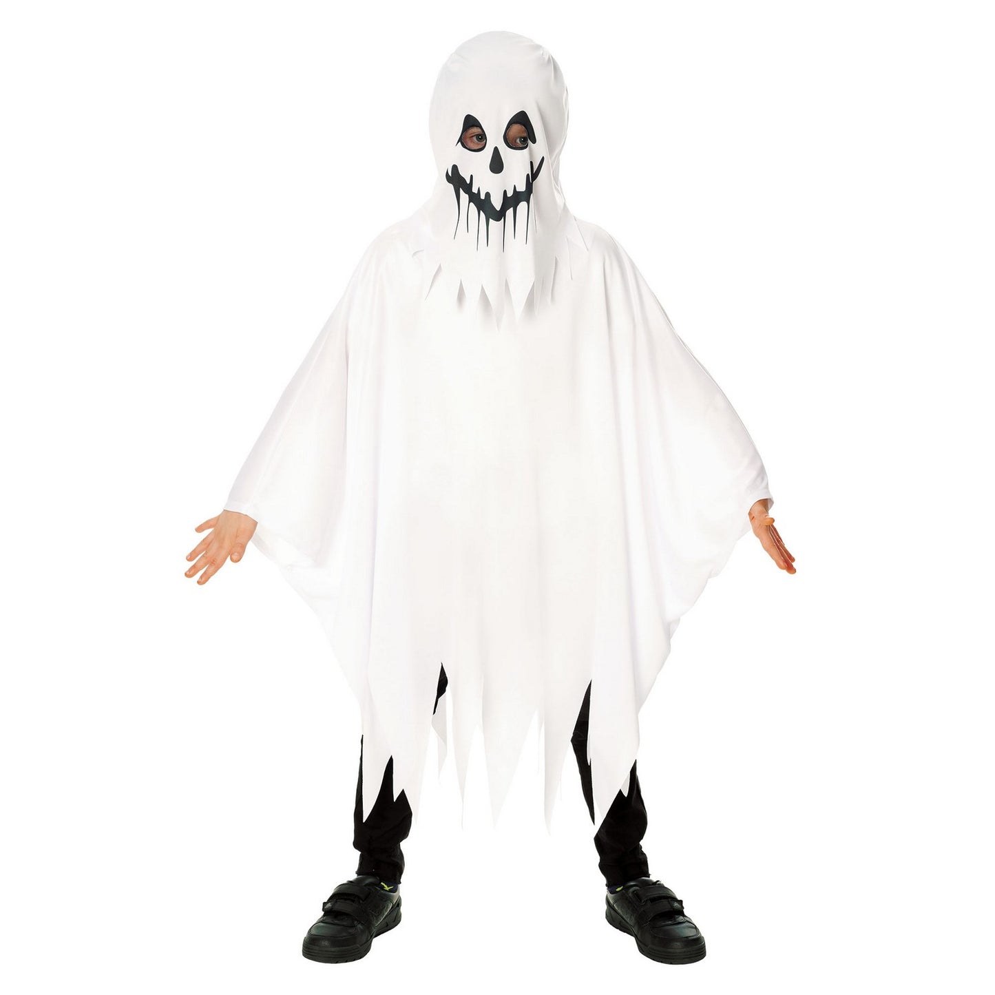 White - Front - Bristol Novelty Childrens-Kids Ghost Costume Set