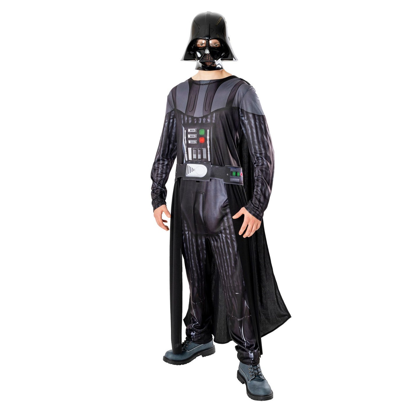 Black - Front - Star Wars Unisex Adult Darth Vader Costume