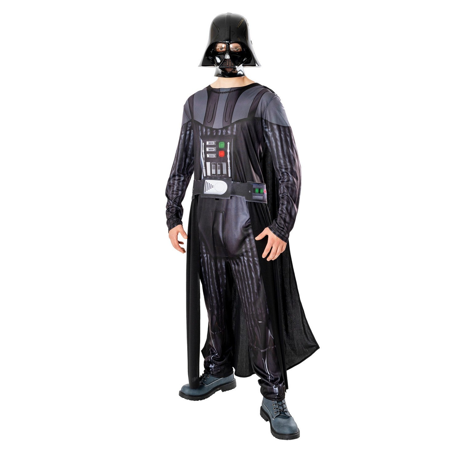 Black - Front - Star Wars Unisex Adult Darth Vader Costume