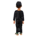 Black - Back - Bristol Novelty Childrens-Kids Rainbow Skeleton Costume