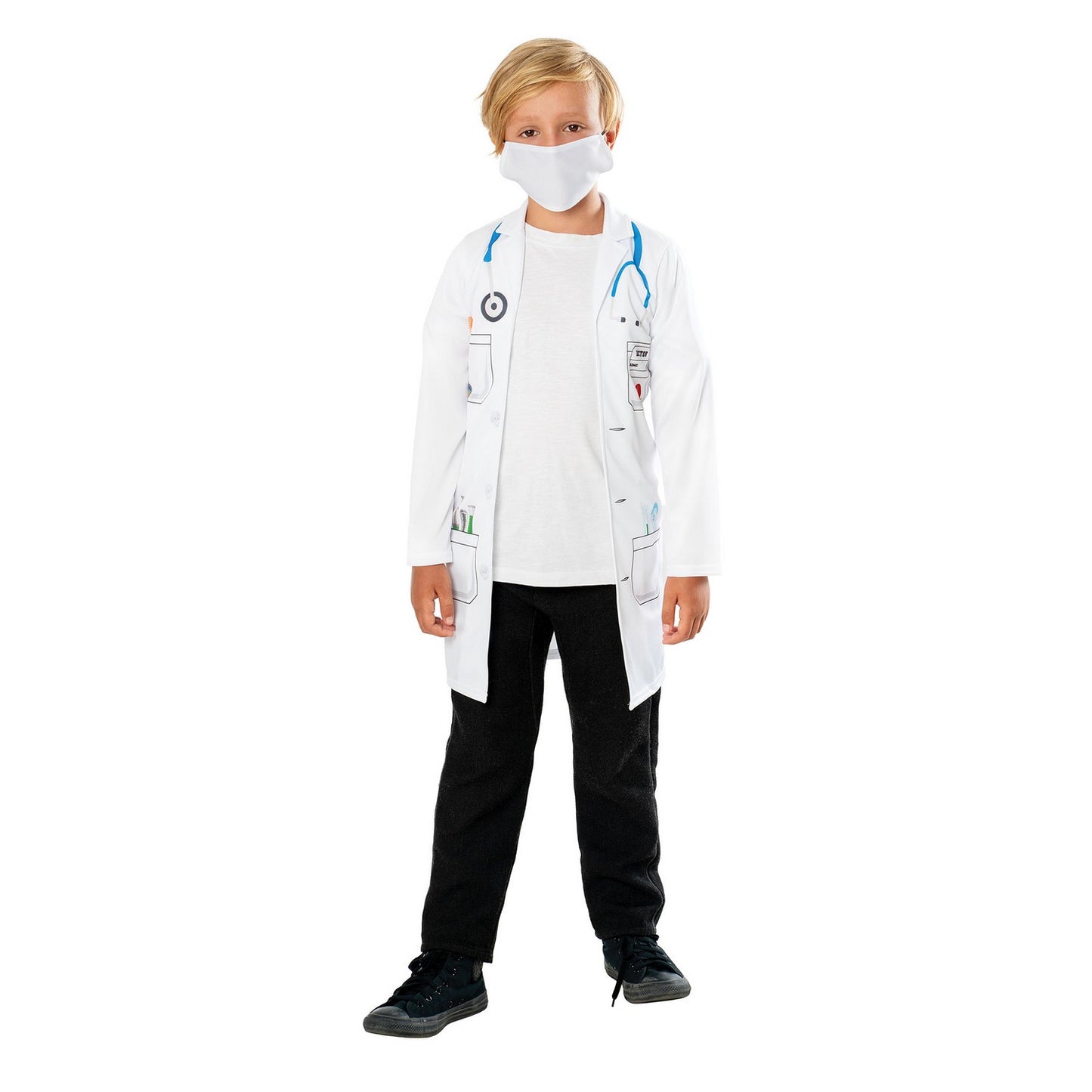 White - Front - Bristol Novelty Childrens-Kids Doctor Costume