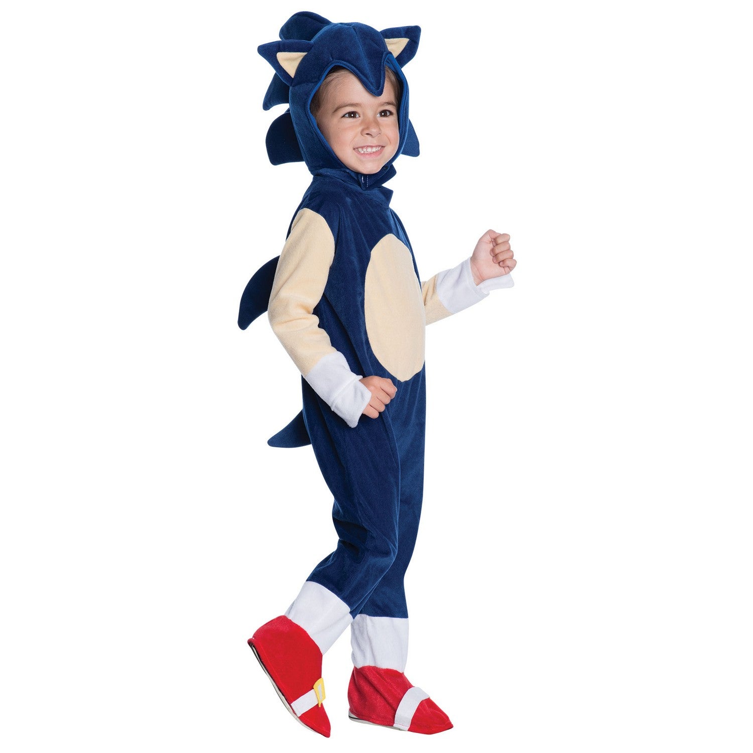 Blue-White - Side - Sonic The Hedgehog Toddler Costume