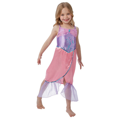 Pink-Purple - Front - Bristol Novelty Girls Mermaid Costume Dress