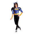 Blue-Black - Front - DC Super Hero Girls Childrens-Kids Batgirl Logo Costume