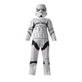 White-Black - Front - Star Wars Childrens-Kids Stormtrooper Costume