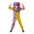 Multicoloured - Front - Bristol Novelty Unisex Big Head Clown Costume