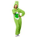 Green - Side - Care Bears Unisex Adult Good Luck Bear Costume