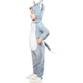 Grey-White-Black - Side - Tom And Jerry Childrens-Kids Tom Costume
