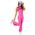 Pink-Silver-White - Pack Shot - Barbie Womens-Ladies Cowgirl Costume Set