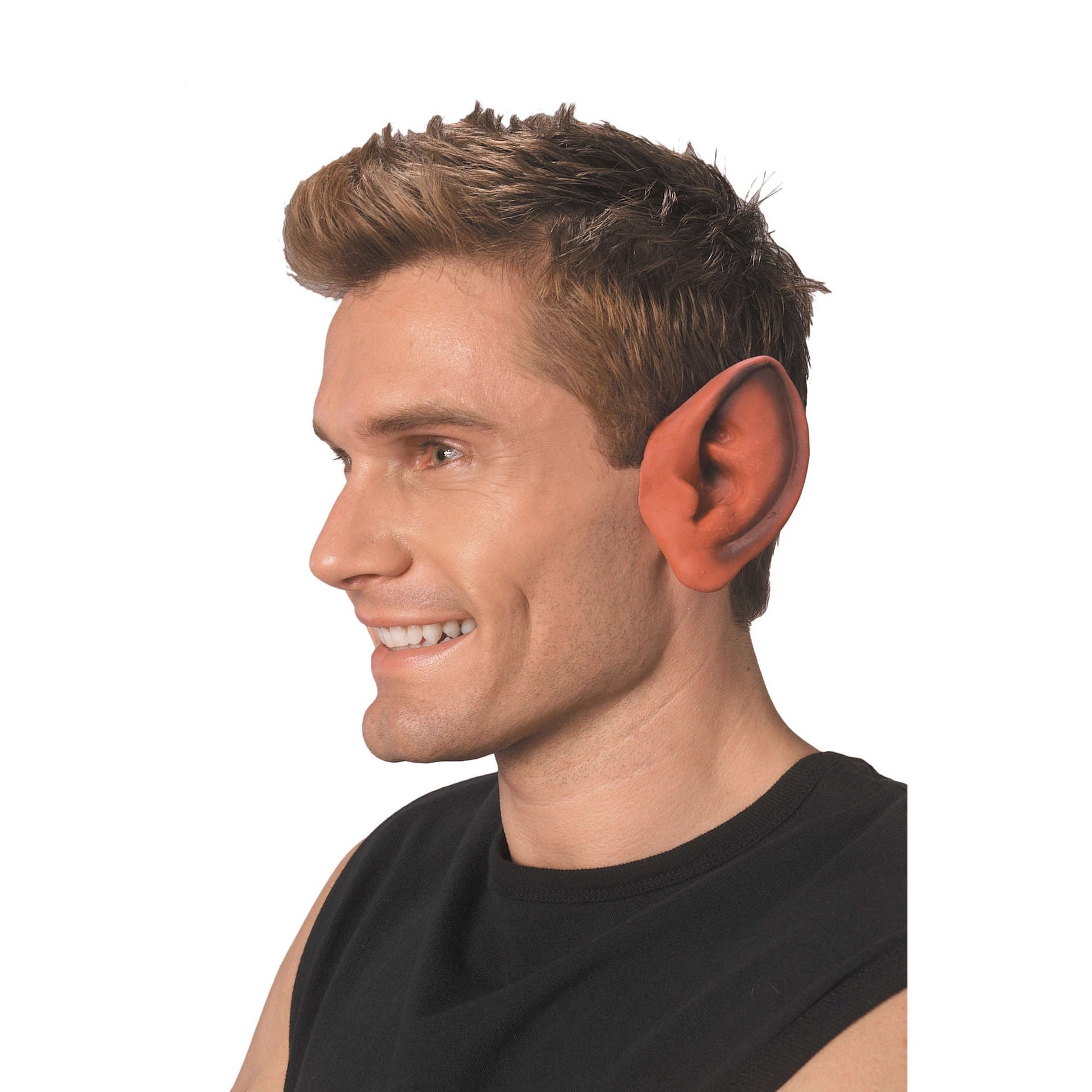 Brown - Front - Bristol Novelty Pointed Ears Latex Costume Prosthetics