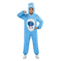 Blue - Front - Care Bears Adults Unisex Grumpy Bear Costume