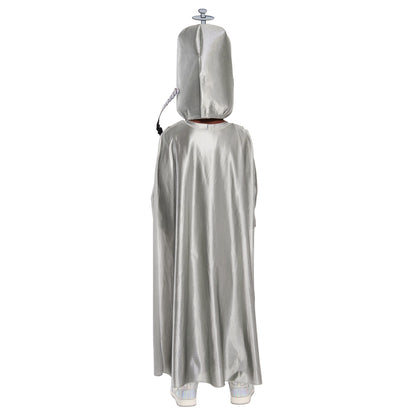 Silver - Back - David Walliams Childrens-Kids Spaceboy Costume