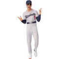 Grey-Blue - Front - Bristol Novelty Unisex Adult Baseball Superstar Costume